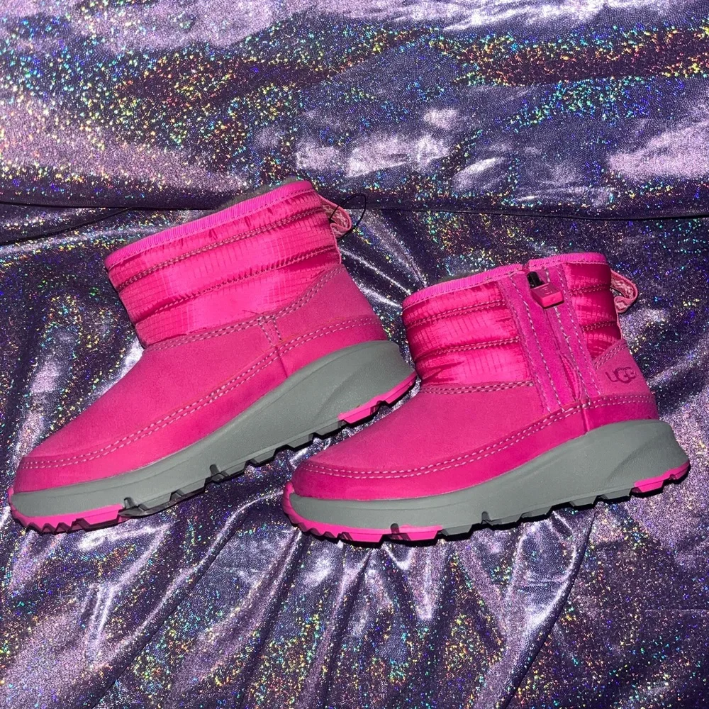 UGG Pink Truckee Weather Boots
